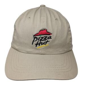 Pizza Hut AmeriServe Slideback Baseball Cap Brown One Size East Course Headwear